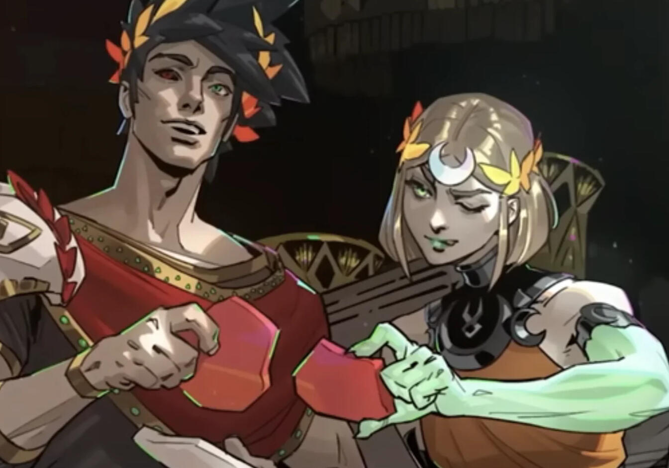 Hades Zagreus e Melinoe